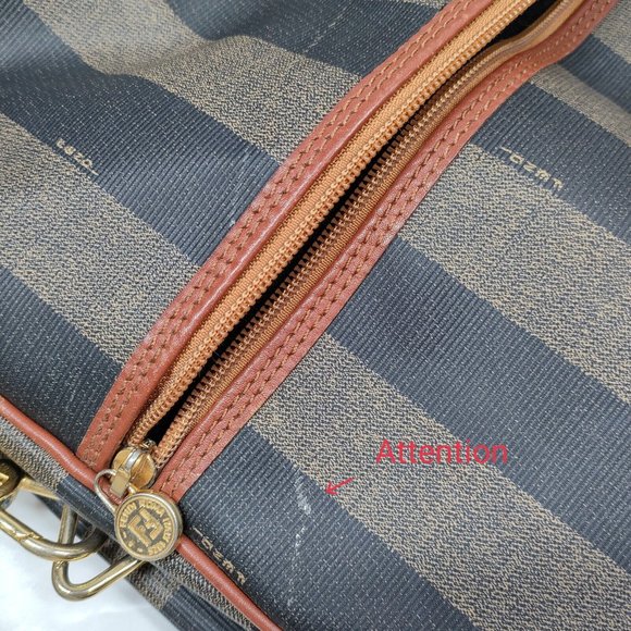 Fendi Boston Bag Brown PVC 3214670 - Picture 9 of 9